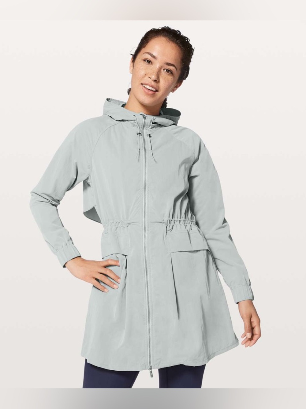 Lululemon Pack & Glyde Jacket in Silver Drop